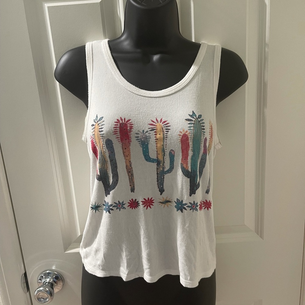 French Pastry Cactus Tank Top